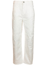 Jeans LIU.JO Jeans mit Sangallo-Stickerei Weiß (10701)