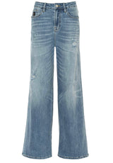 Jeans ELIAS RUMELIS Jeans mit weitem Bein Blau (934)