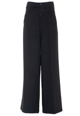 Hosen ELIAS RUMELIS Hose mit weitem Bein Schwarz (81)