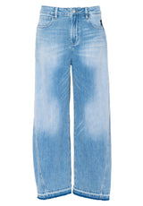 Jeans ELIAS RUMELIS Jeans mit weitem Bein Blau (1187)