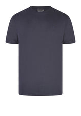 Jersey DANIEL HECHTER 2er-Pack T-Shirts mit Logo-Stickerei Blau (680)