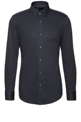 Hemden HUGO BOSS BLACK Hemd P-Hanks-Kent Blau (404)