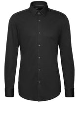 Hemden HUGO BOSS BLACK Hemd P-Hanks-Kent Schwarz (001)