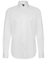 Hemden HUGO BOSS BLACK Hemd H-Joe-spread Weiß (100)