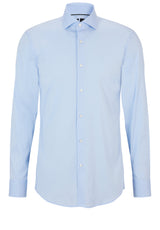 Hemden HUGO BOSS BLACK Hemd P-Hank-spread Blau (450)