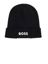 Mützen & Caps HUGO BOSS GREEN Mütze Asic mit Logo-Detail Schwarz (001) ONESIZE