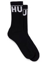 Bodywear HUGO Socken 2P QS RIB ICONIC CC Schwarz (001)
