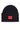 Mützen & Caps HUGO Mütze Saffa mit rotem Logo-Aufnäher Schwarz (001) ONESIZE