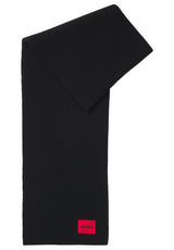 Schals & Tücher HUGO Schal Saffa mit rotem Logo-Label Lila (001) ONESIZE