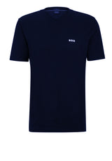 Jersey HUGO BOSS GREEN T-Shirt Tee V Blau (402)