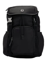 Taschen HUGO BOSS BLACK Rucksack mit Double-B-Monogramm Schwarz (001) ONESIZE