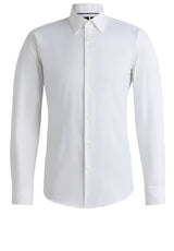 Hemden HUGO BOSS BLACK Hemd P-Joe-Kent Weiß (100)