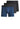 Bodywear HUGO BOSS BLACK 3er Pack Boxershorts BoxerBr 3P Active Mehrfarbig (982)
