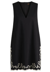 Kleider HUGO BOSS ORANGE Kleid C_Dembrolai Schwarz (001)