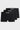 Bodywear HUGO BOSS BLACK Dreierpack Boxershorts aus Stretch-Baumwolle mit Logos am Bund