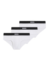 Bodywear HUGO BOSS BLACK Dreier-Pack Slips BOSS ONE Weiß (100)