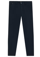 Hosen HUGO BOSS BLACK Hose H-Kaiton1 aus Baumwoll-Twill Blau (404)