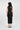 Kleider HUGO BOSS BLACK Kleid Drumialda aus Schurwolle mit Leder-Oberteil