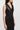 Kleider HUGO BOSS BLACK Kleid Drumialda aus Schurwolle mit Leder-Oberteil