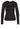 Jersey HUGO Langarmshirt Dasiia mit Logo-Print Schwarz (001)