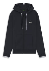Sweat HUGO BOSS GREEN FZ Hoodie Zone 10272320 01 Blau (403)