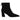 Schuhe HUGO BOSS BLACK Boots Gracey_ChBootie70_SD aus Veloursleder Schwarz (001)
