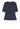 Jersey HUGO T-Shirt Darnelia mit Stack-Logo Blau (418)