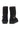 Schuhe HUGO BOSS BLACK Bikerstiefel aus Wildleder mit Kunstfellbesatz
