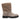 Schuhe HUGO BOSS BLACK Bikerstiefel aus Wildleder mit Kunstfellbesatz Braun (247)