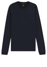 Jersey HUGO BOSS BLACK Langarmshirt H-Talley Blau (404)