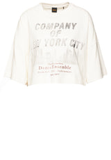Jersey HUGO BOSS ORANGE T-Shirt C_Ephilas Off-White (118)