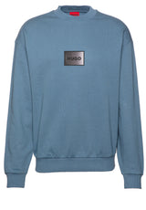 Sweat HUGO Sweatshirt Danotop Blau (496)