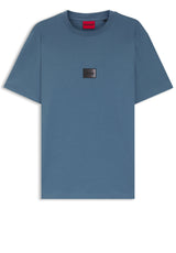 Jersey HUGO T-Shirt Danotie Blau (496)