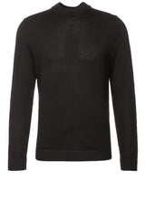 Produktbild 1 von DRYKORN Pullover Arwon aus Schurwolle in Schwarz.