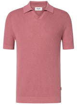 Jersey JOOP! Jeans Strick-Poloshirt Adrianor Rot (660)