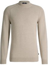 Produktbild 1 von JOOP Pullover Wylandor mit kurzen Stehkragen  in Beige.