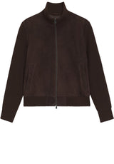Jacken & Mäntel HUGO BOSS BLACK Lederjacke Meter mit Strickärmeln Braun (209)