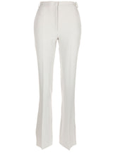 Hosen PATRIZIA PEPE Hose mit ausgestelltem Bein Beige (S767)