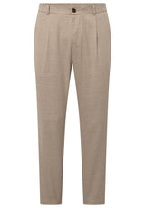 Hosen JOOP Hose Lester mit Bundfalten Beige (260)