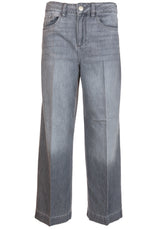 Jeans LIU.JO Flare-Jeans in Cropped-Länge Grau (87489)
