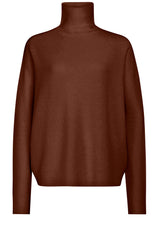 Pullover & Strickjacken DRYKORN Strickpullover Liora mit Rollkragen Braun (1217)