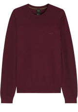 Produktbild 1 von HUGO BOSS GREEN Pullover Momentum mit erhabener Strukturen in Rot.