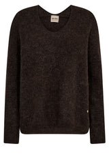 Produktbild 1 von MOS MOSH Strickpullover Thora in Braun.