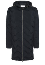 Jacken & Mäntel BALDESSARINI Parka Jacko mit Heatpress-Steppung Schwarz (9301)