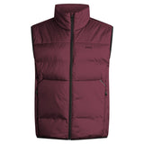 Produktbild 1 von HUGO BOSS GREEN Weste Urbanex Puffer mit reflektierenden Details in Rot.