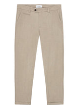Hosen Les Deux Hose Como Solid Suit Pants Beige (880)
