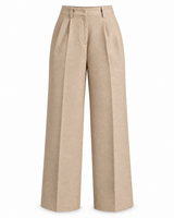 Produktbild 1 von PATRIZIA PEPE Hose mit Bundfalten in Beige.