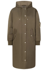 Produktbild 1 von JOOP! Jeans Parka Cydnee mit Tunnelzug-Kapuze in Oliv.