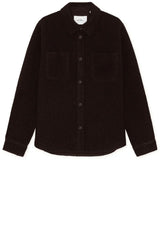Produktbild 1 von Les Deux Overshirt aus Bouclé in Braun.