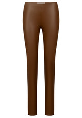 Hosen RAFFAELLO ROSSI Leggings Resa aus Kunstleder Braun (631)